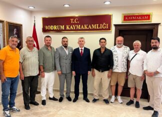 Bodrum Gazeteciler Cemiyeti’nden Kaymakam Sırmalı’ya Ziyaret